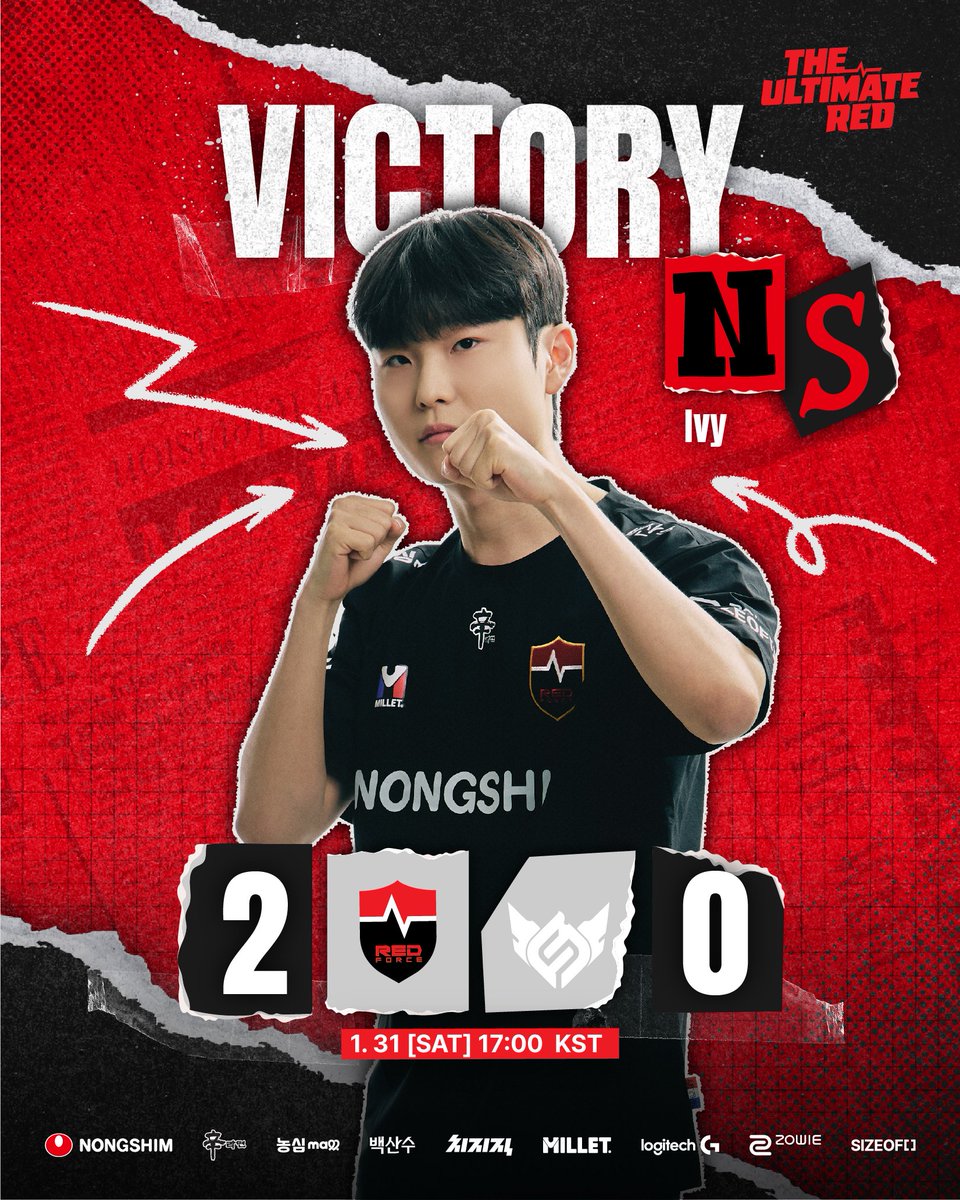 [MATCH RESULT] #VALORANT

말했었죠? 보여드린다고 😎
I told you, didn't I? 😎

#NONGSHIM #NSRedForce #NSWIN #농심레드포스 #VALORANT #VCT #Dambi #Francis #Ivy #Rb #Xross