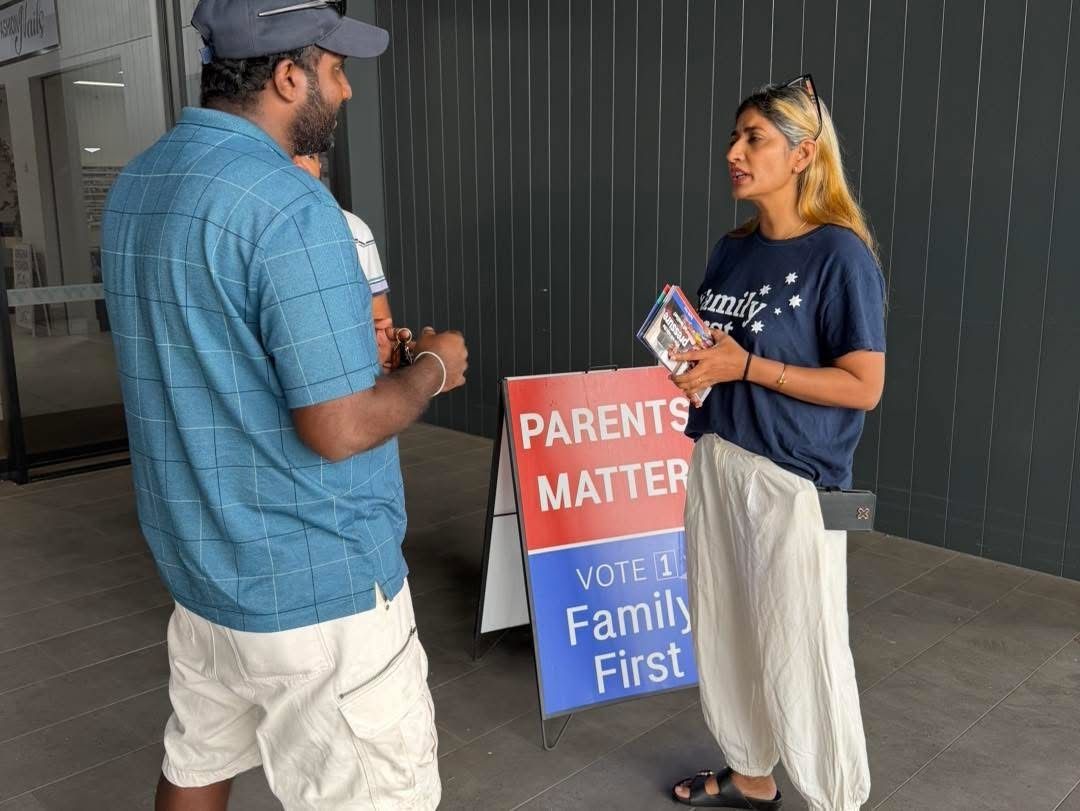 LyleShelton's tweet image. Family First's Deepa Mathew and Kylie Evans were out in Virginia meeting locals, listening first, and having real conversations. Appreciate the warm welcomes! 🙌 #FamilyFirst #southaustralia #SAVotes #TakeThePressureOffFamilies
