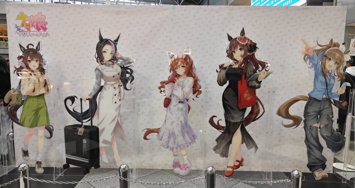 ウマ娘トラベルポップアップストアin新千歳空港】 ①三冠牝馬アクスタ ウマ娘トラベルポップアップストアin新千歳空港】 ①三冠牝馬アクスタ