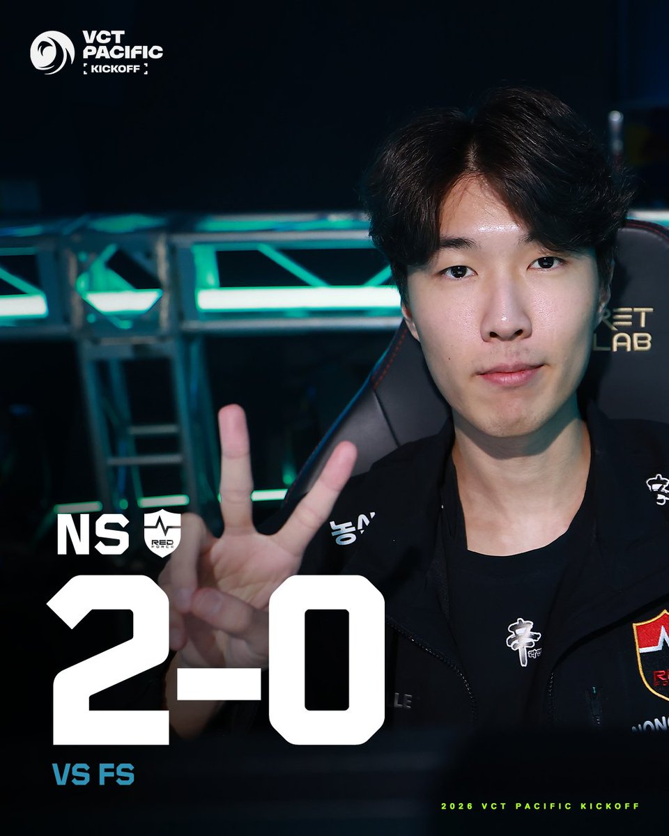 vctpacific's tweet image. A SWEEP BUILT FROM MOMENTUM 😤

@nsr_valorant take the series against FULL SENSE and secure themselves the first slot in the #VCTPacific Upper Finals!