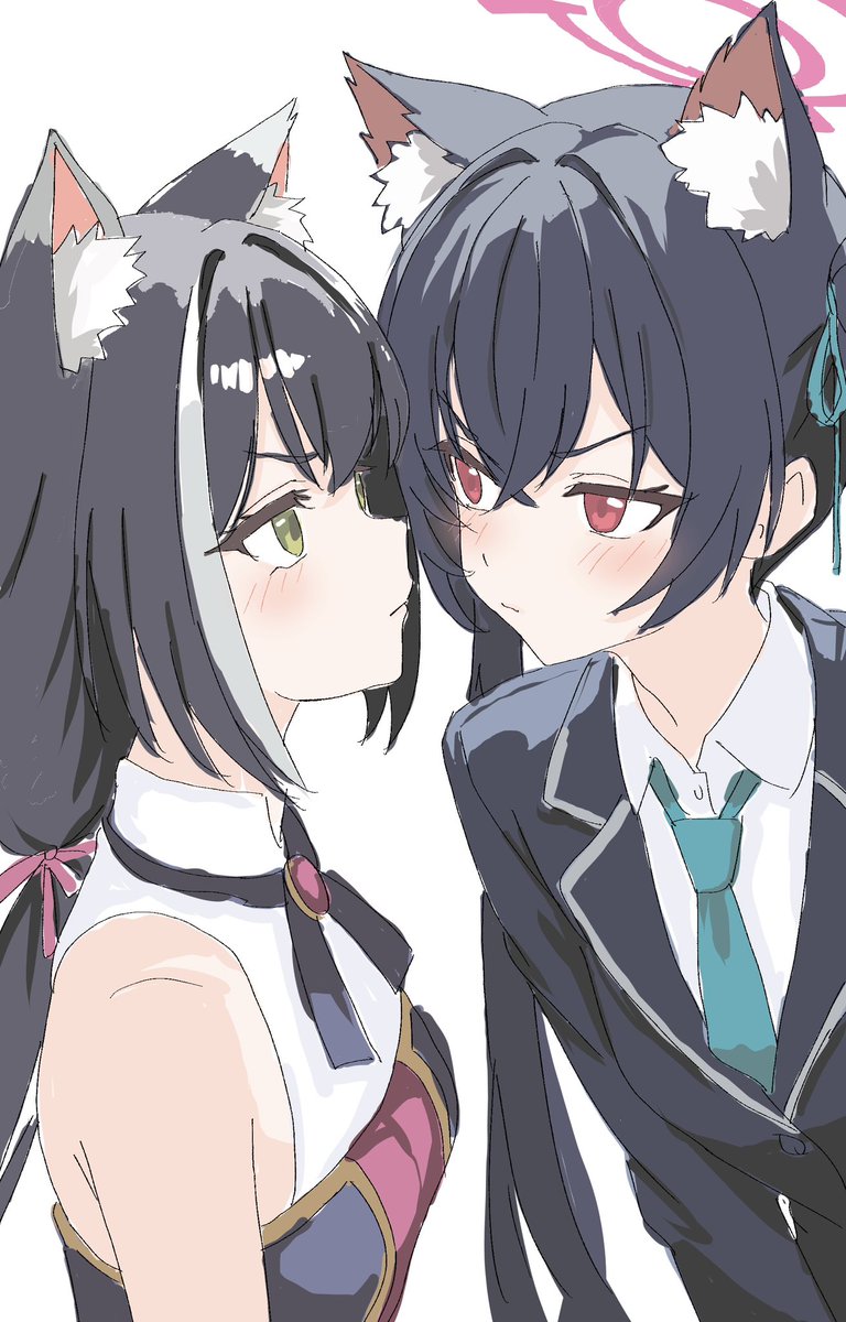 sayumimskz's tweet image. キャルとセリカらくがき