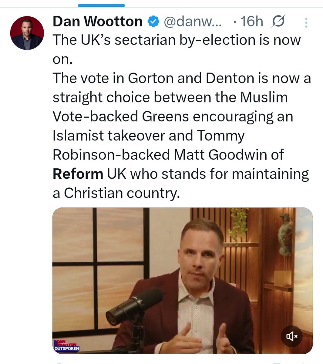 BettyBunny23's tweet image. Patriots, my arse. Your sole mission is to destroy Farage. Buckley has no chance of winning this critical by-election. Voting for Advance will just help Labour &amp;amp; the Greens. As Tommy Robinson &amp;amp; others have stated, country first, party second. Vote for Matt. Vote for Reform.