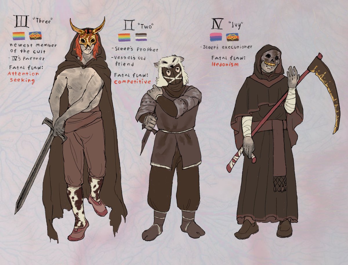 justlikethrain's tweet image. My #sleeptoken headcanons 😋