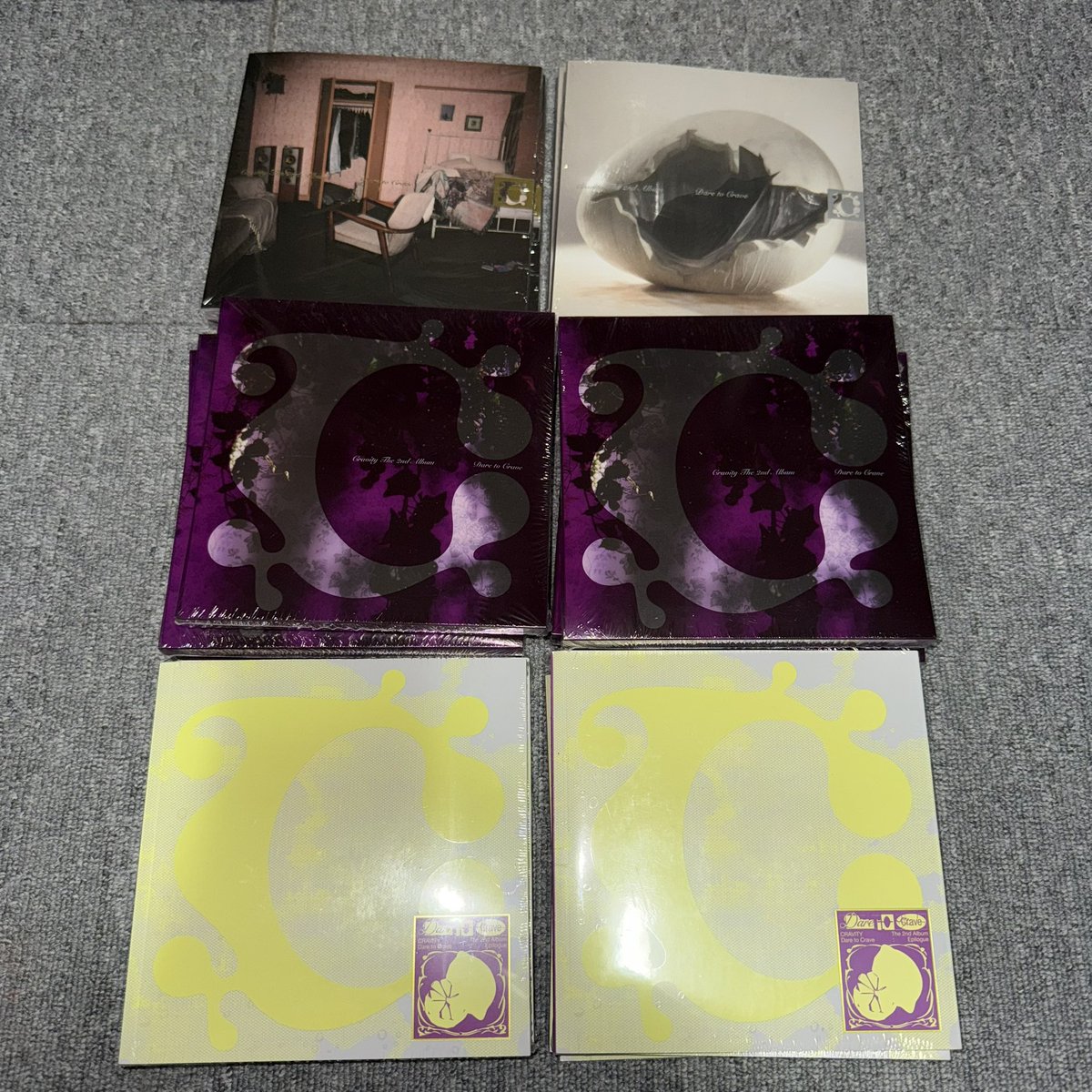 youngieschive's tweet photo. wts cravity dare to crave and dare to crave : epilogue sealed album photobook

rm10 / each
price excluding local postage!

dm to buy 💌
#pasarcravity #pasarcrvt #pasarkpop https://t.co/ZQQspqBMz2