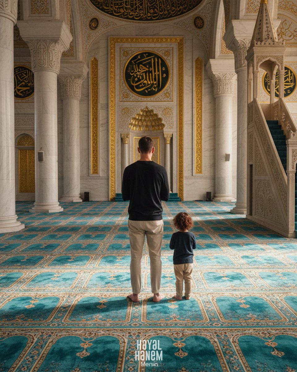 “Rabbim! Beni ve çocuklarımı 
namaz kılanlardan eyle…”
İbrahim Suresi - 40. Ayet