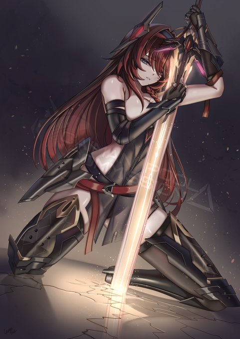 Verthandi: Dimglare "Swordstrip" Commission!