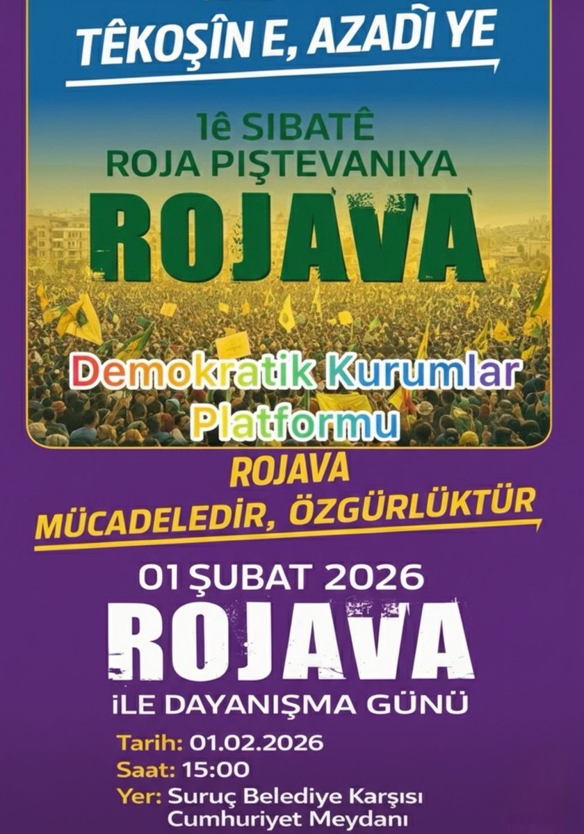 Tüm halkımız davetlidir.