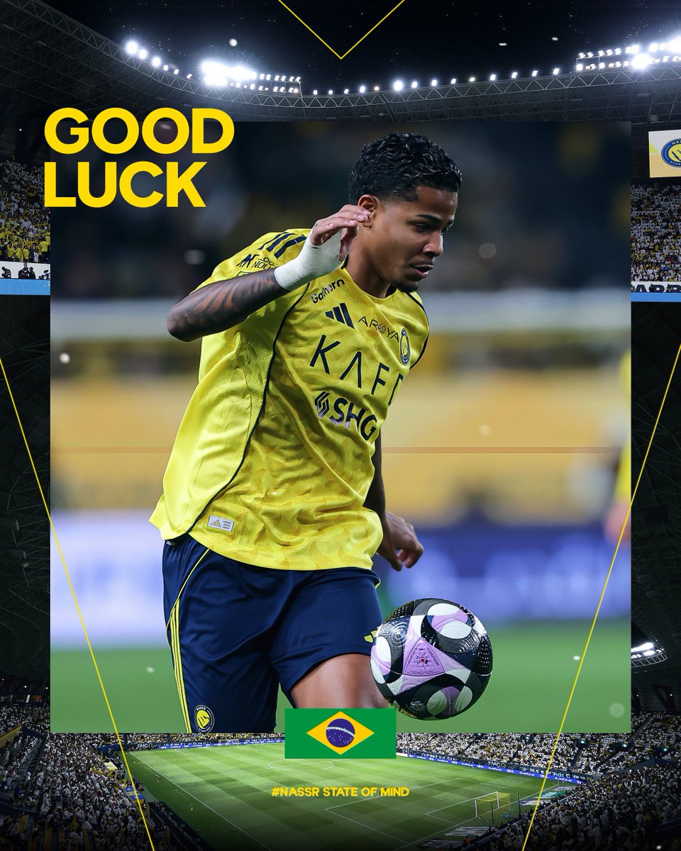 وافقت شركة نادي #النصر على إعارة اللاعب ويسلي تيكسيرا لنادي ريال سوسيداد الإسباني لمدة 6 أشهر، مع بند خيار الشراء نهاية الموسم.

متمنين له التوفيق 🙏