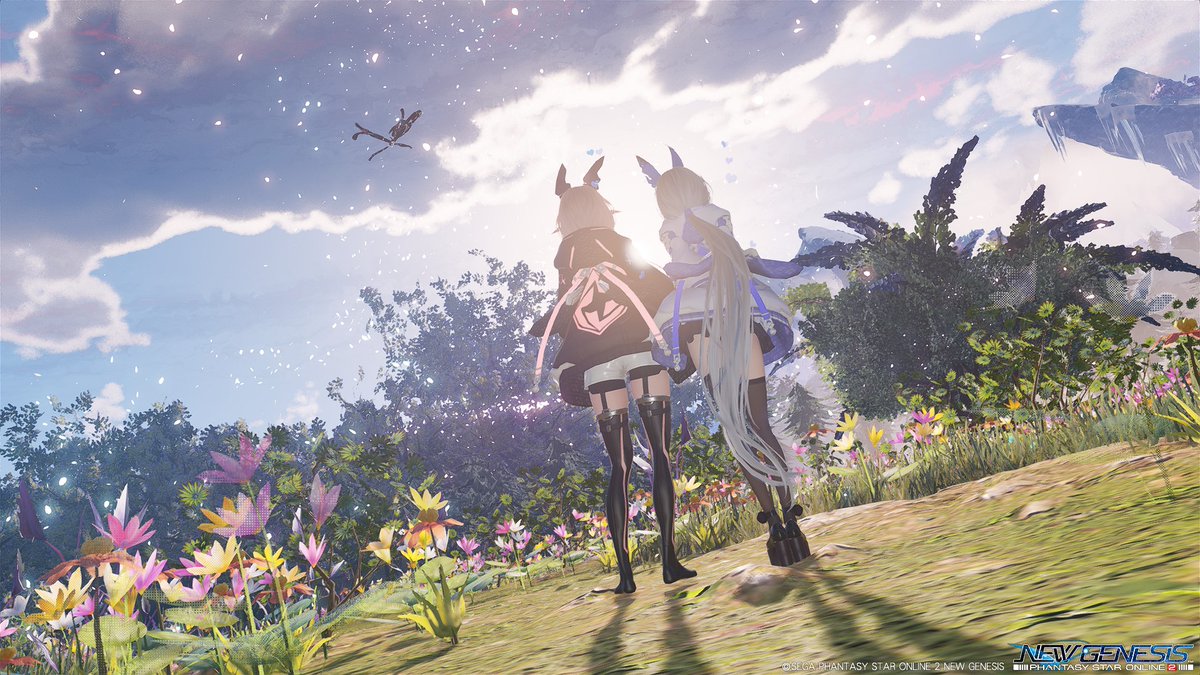 surume4ki's tweet image. NGSで初めて出来たフレンドさん。
たくさん一緒に遊んでくれたりSSも付き合ってくれた。
あなたはもういないけど、わたしは今もここにいます。
#PSO2NGS #PSO2NGS_SS︎