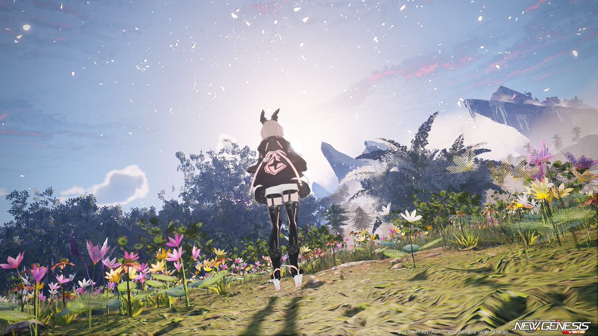 surume4ki's tweet image. NGSで初めて出来たフレンドさん。
たくさん一緒に遊んでくれたりSSも付き合ってくれた。
あなたはもういないけど、わたしは今もここにいます。
#PSO2NGS #PSO2NGS_SS︎