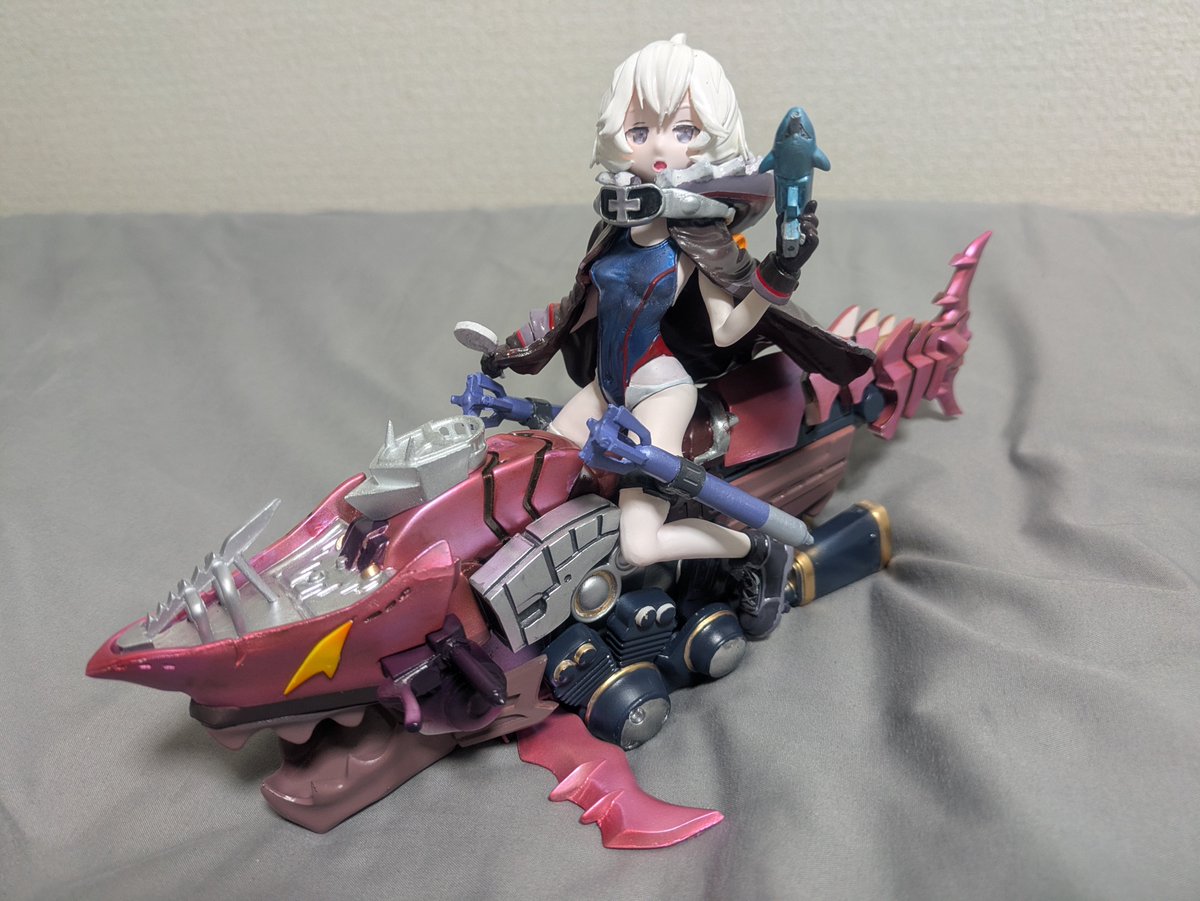 全貌です。#アズールレーン #U-110 #ガレージキット