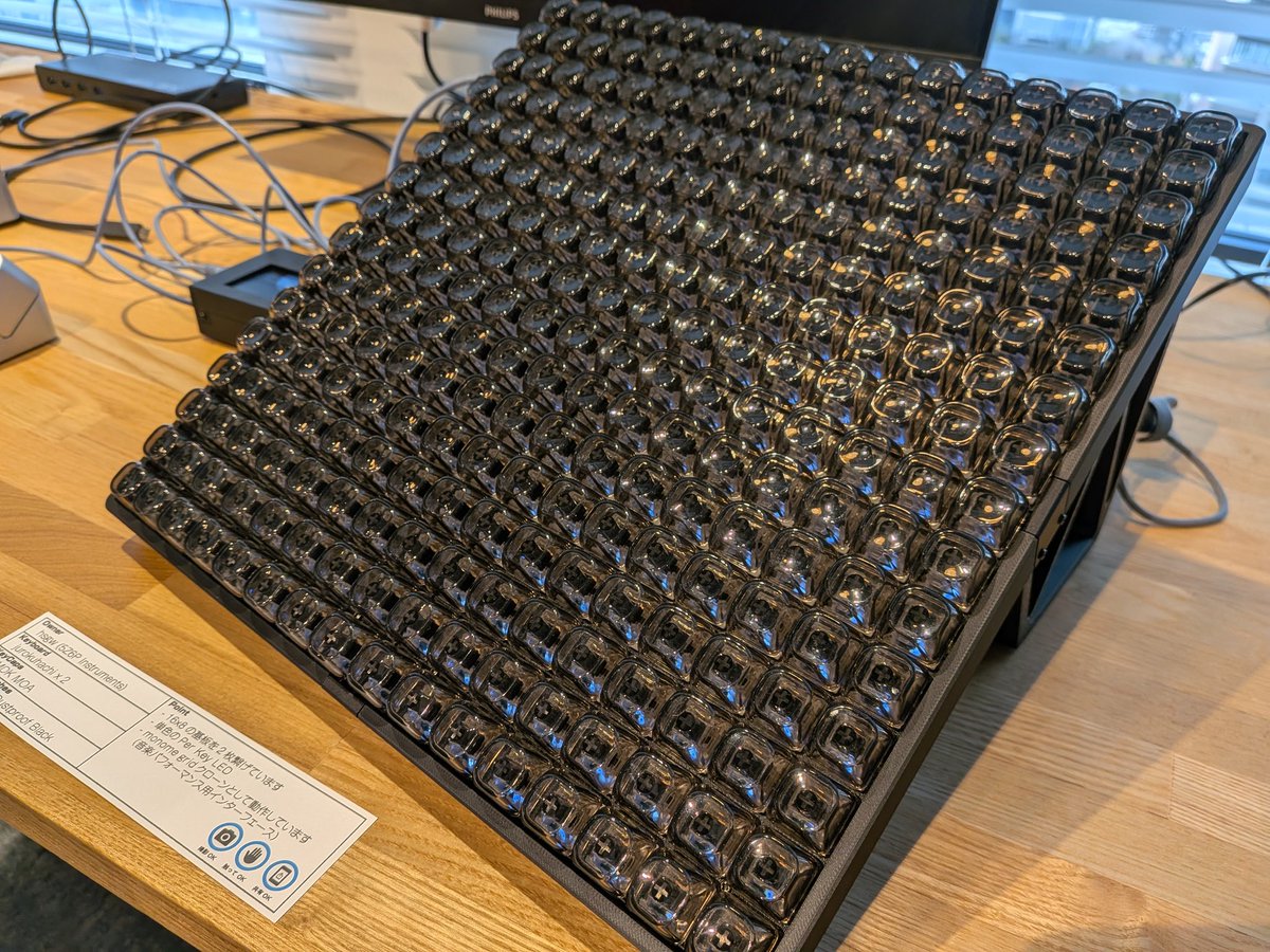 これめちゃくちゃ素敵だった！まさかキーボードではなく(？)楽器