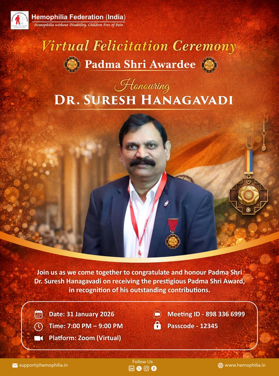 Hemophilia Federation (India) tweet media
