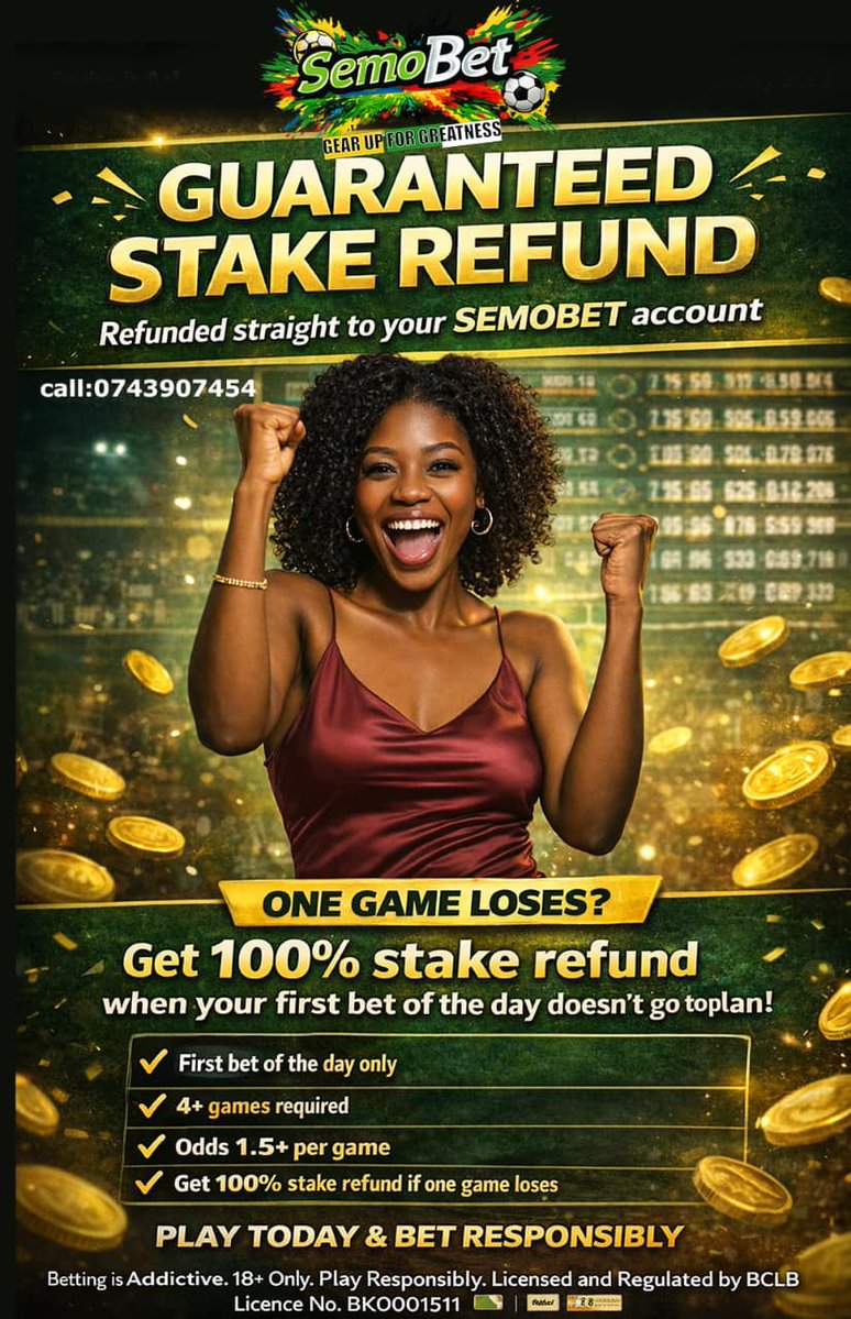 Stake refund features show commitment to fairness and player focused experiences PlaySmart WinCash SemoBet Rewards #SemoBetMtaaniCup