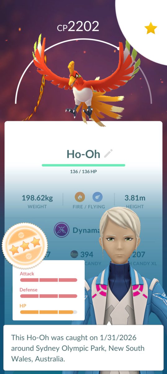1st Ho-Oh max battle!!