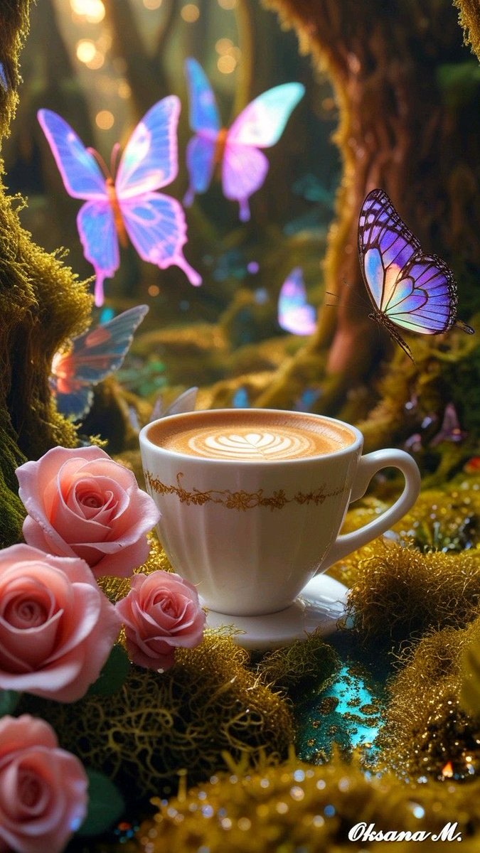 "خلف كل فنجان قهوة، حكاية هادئة تبدأ بـ 'سلامٌ على الدنيا وما فيها

أمل وأمنيات 🤍☕️