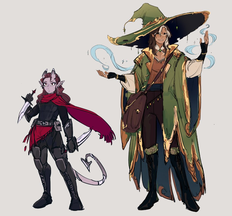 using all my brain power to design dnd guys
