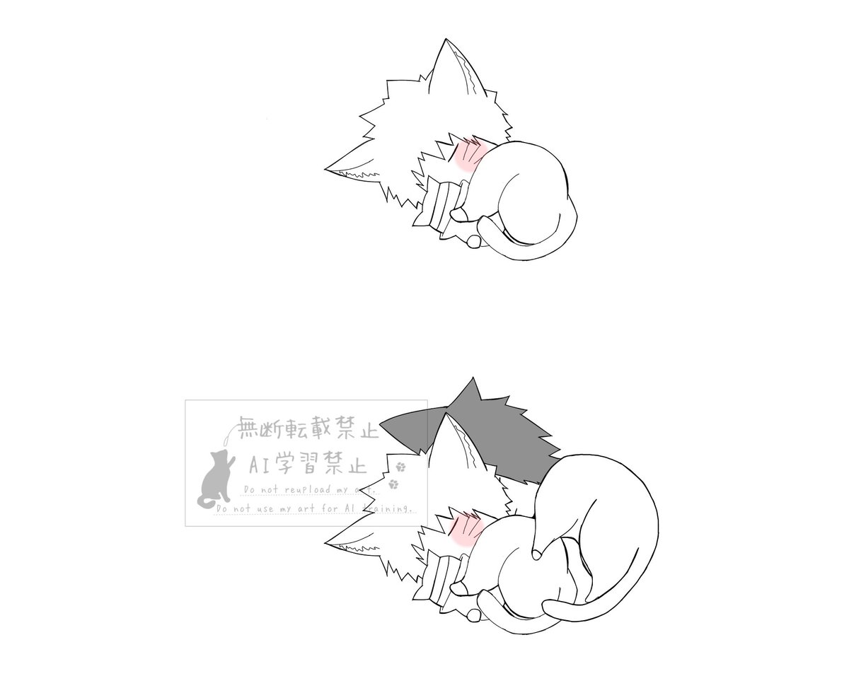 らくがき🍅🍥🐱