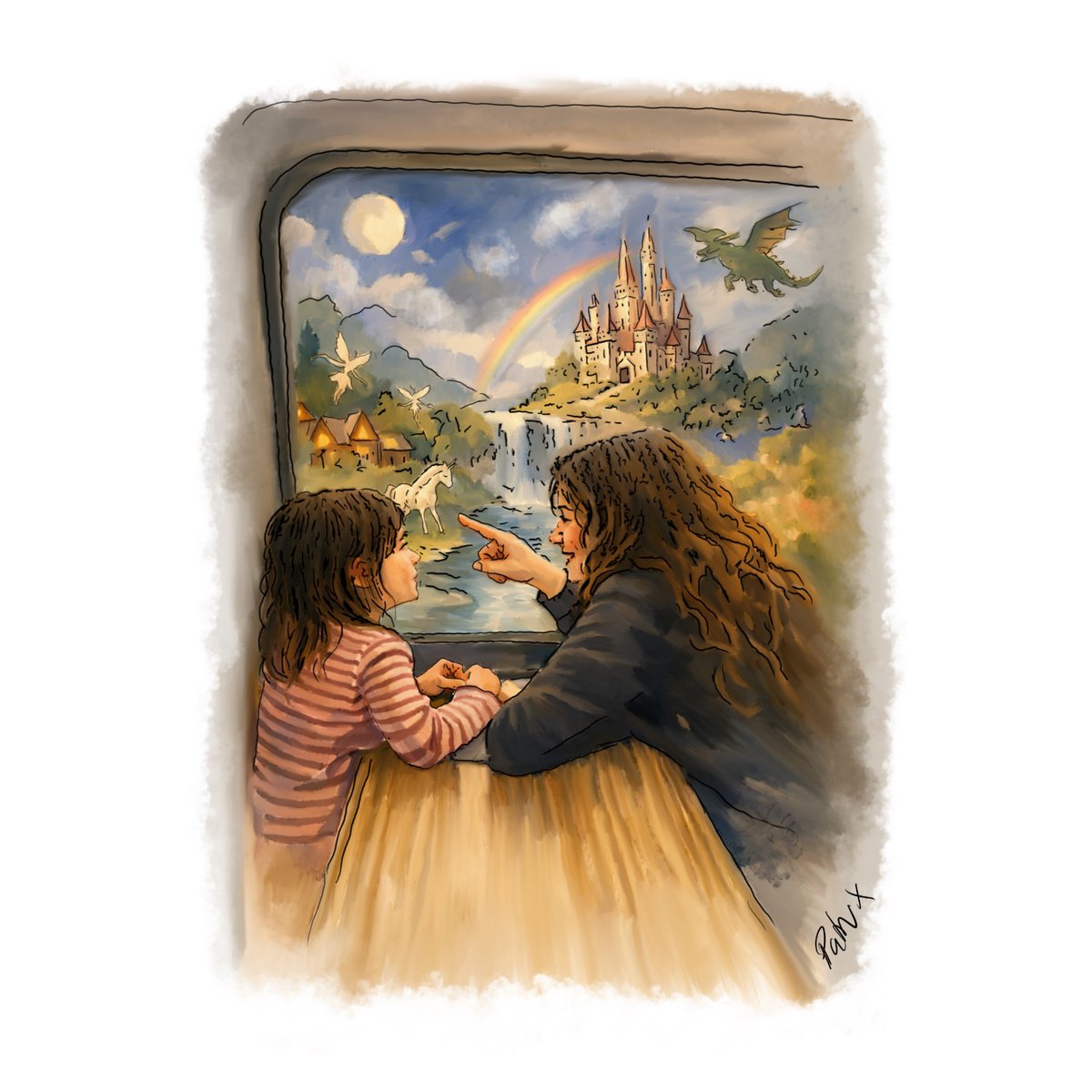 Mother and daughter
<a href="/egzOzpirincci/">Ozge Ozpirincci</a> #painting #ilustration #dibujando #özgeözpirincçi #drawing