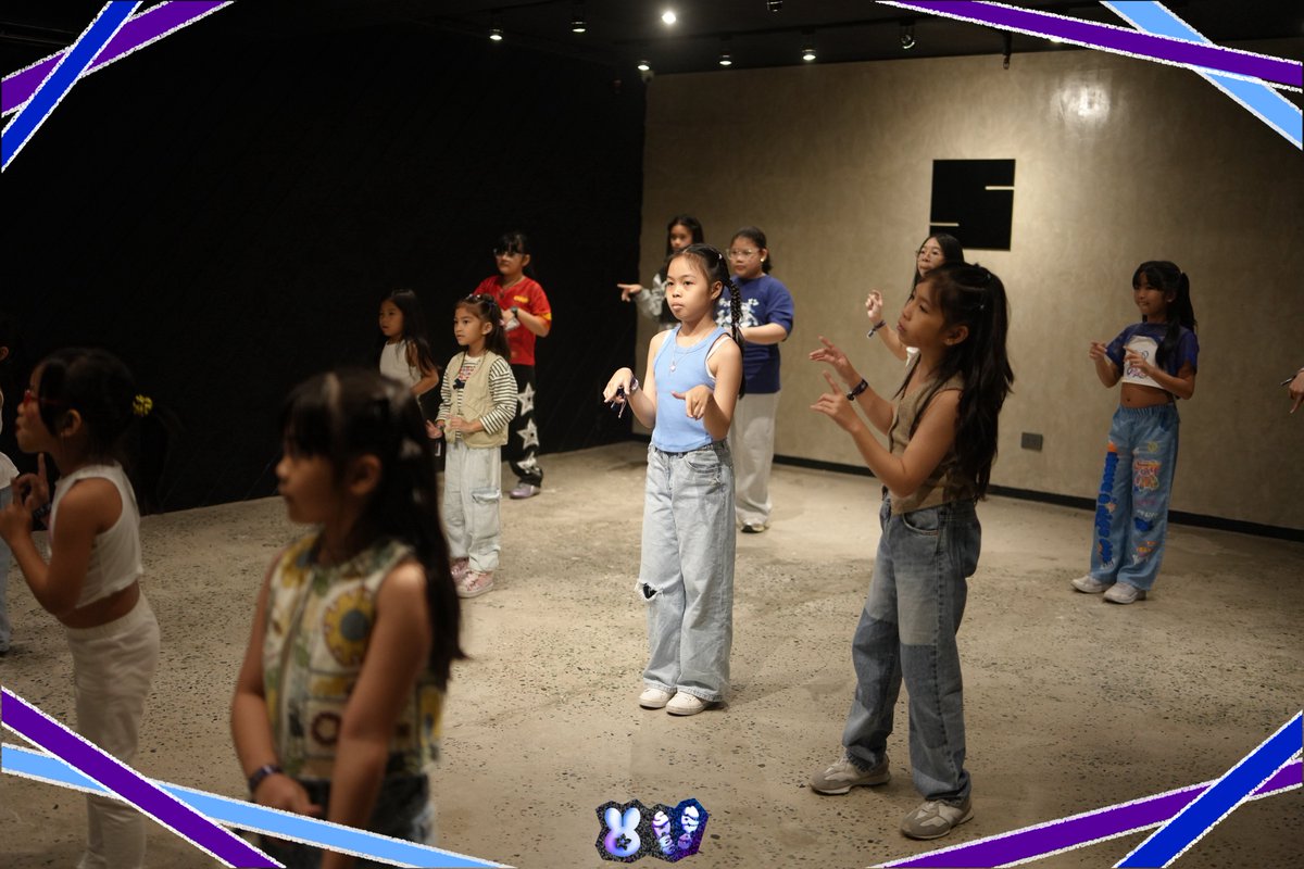 BiniSheenaOFC's tweet image. Coach Lerna’s Kids Class had everyone bouncing, twirling, and dancing with the cutest energy with the track Diyan Ka Lang by BINI ✨

#SHEEnayaw