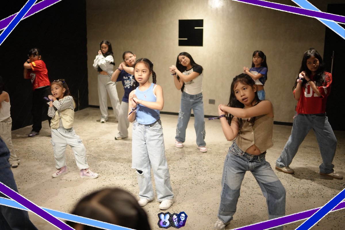 BiniSheenaOFC's tweet image. Coach Lerna’s Kids Class had everyone bouncing, twirling, and dancing with the cutest energy with the track Diyan Ka Lang by BINI ✨

#SHEEnayaw