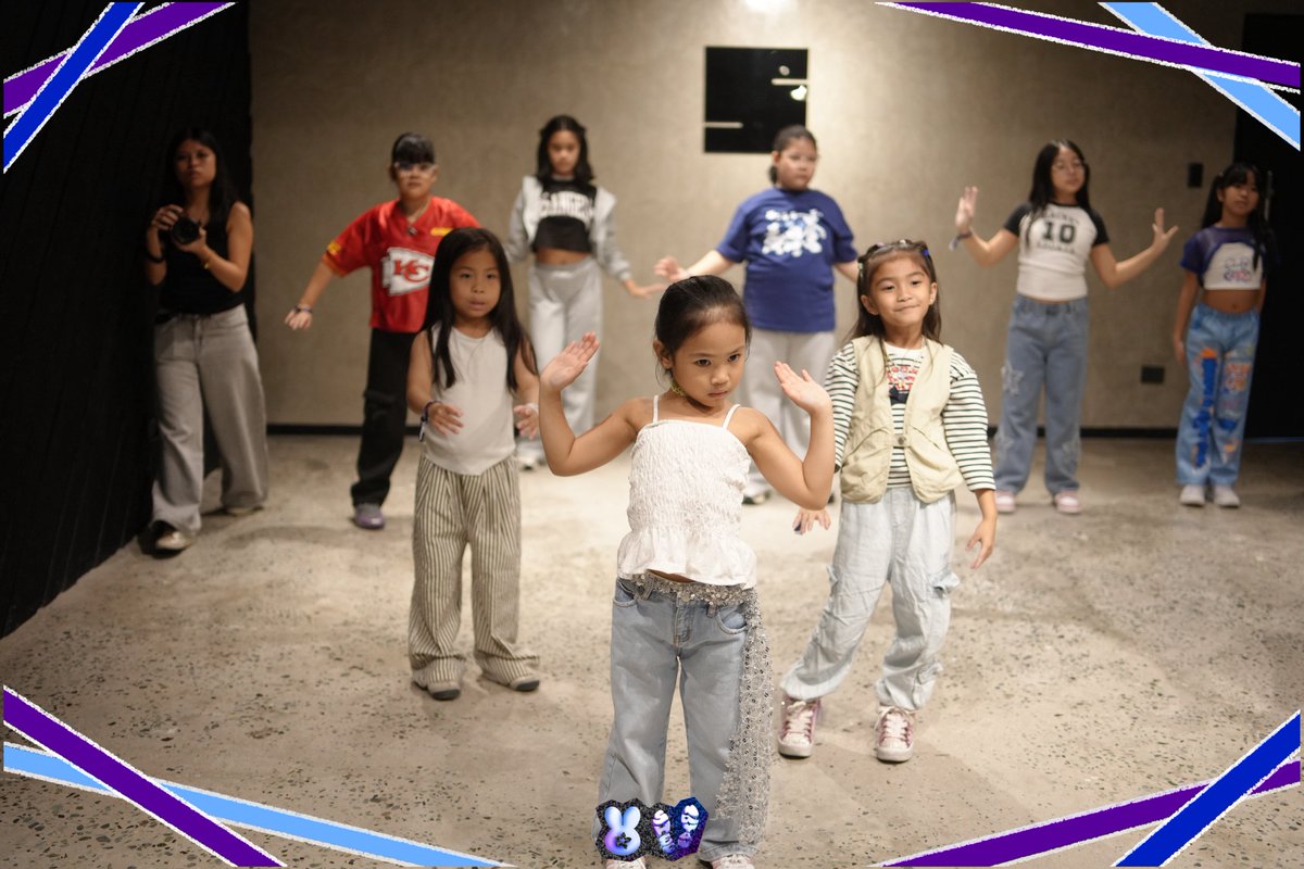 BiniSheenaOFC's tweet image. Coach Lerna’s Kids Class had everyone bouncing, twirling, and dancing with the cutest energy with the track Diyan Ka Lang by BINI ✨

#SHEEnayaw