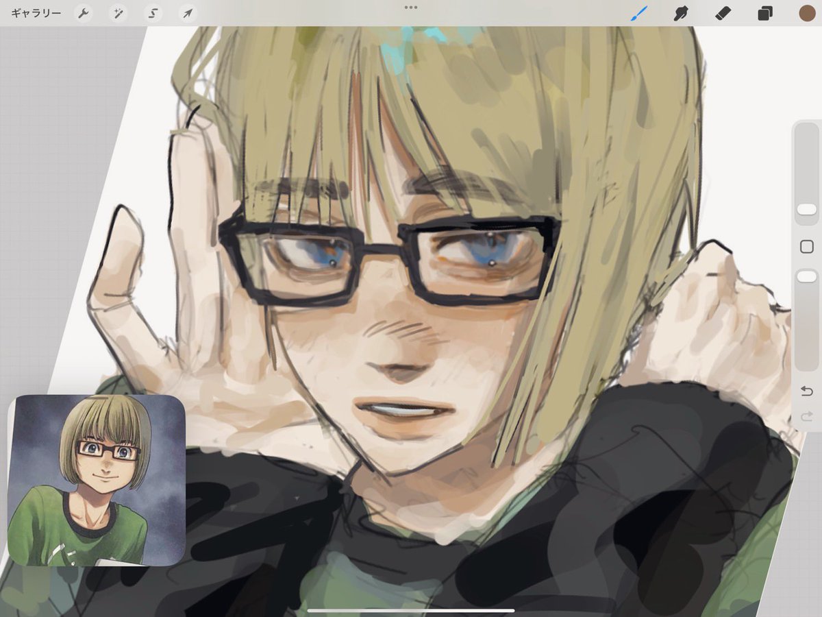 P1006404's tweet image. アルミン