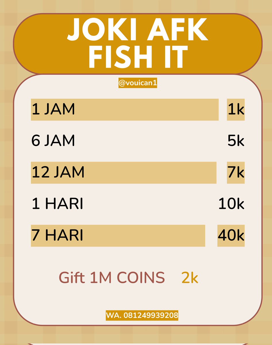 Ayo joki afk fish it. Ambil seminggu diselesaikan perfect catch guysss. Diamond rod gacor #zonauang