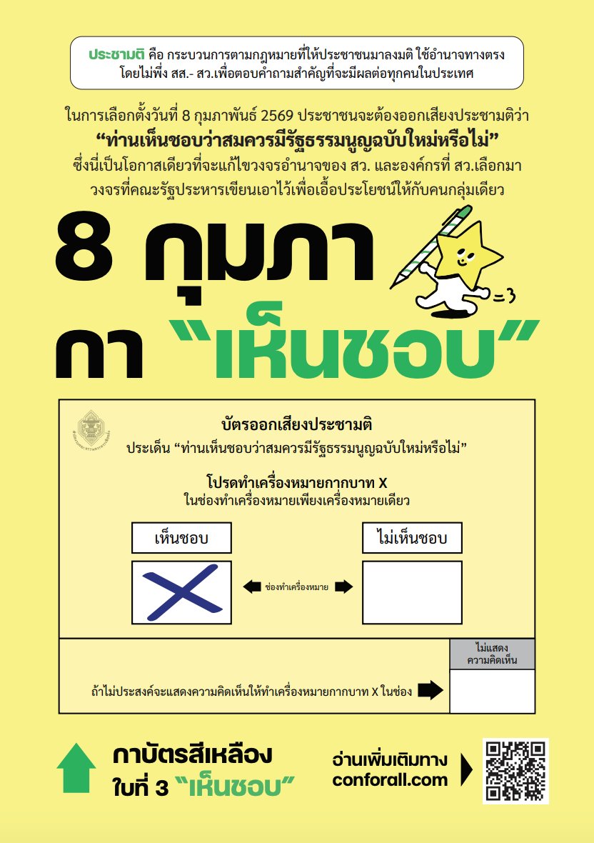 iLawClub #เขียนรัฐธรรมนูญใหม่ tweet media