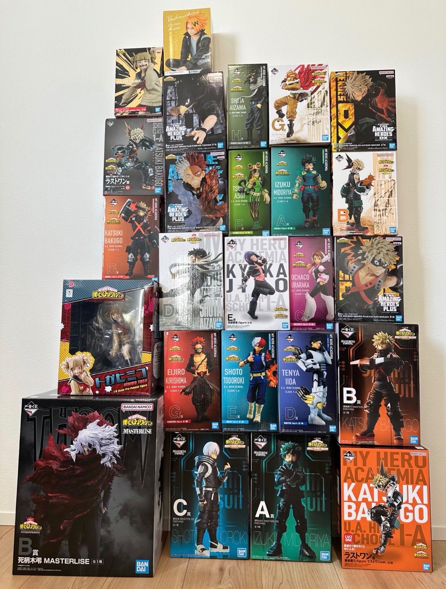 T8Gvu's tweet image. 🎁ヒロアカフィギュア プレゼント🎁

フィギュアが沢山入ったので
5名様にプレゼント‼️

🎁景品(5名様)🎁
ご希望のものをどれか一つ

✅参加方法✅
・フォロー&amp;amp;リポスト
・「参加」とリプ(任意)

✅リポスト受付期限✅
2/5

※送料含めお金は1円もかかりません✨