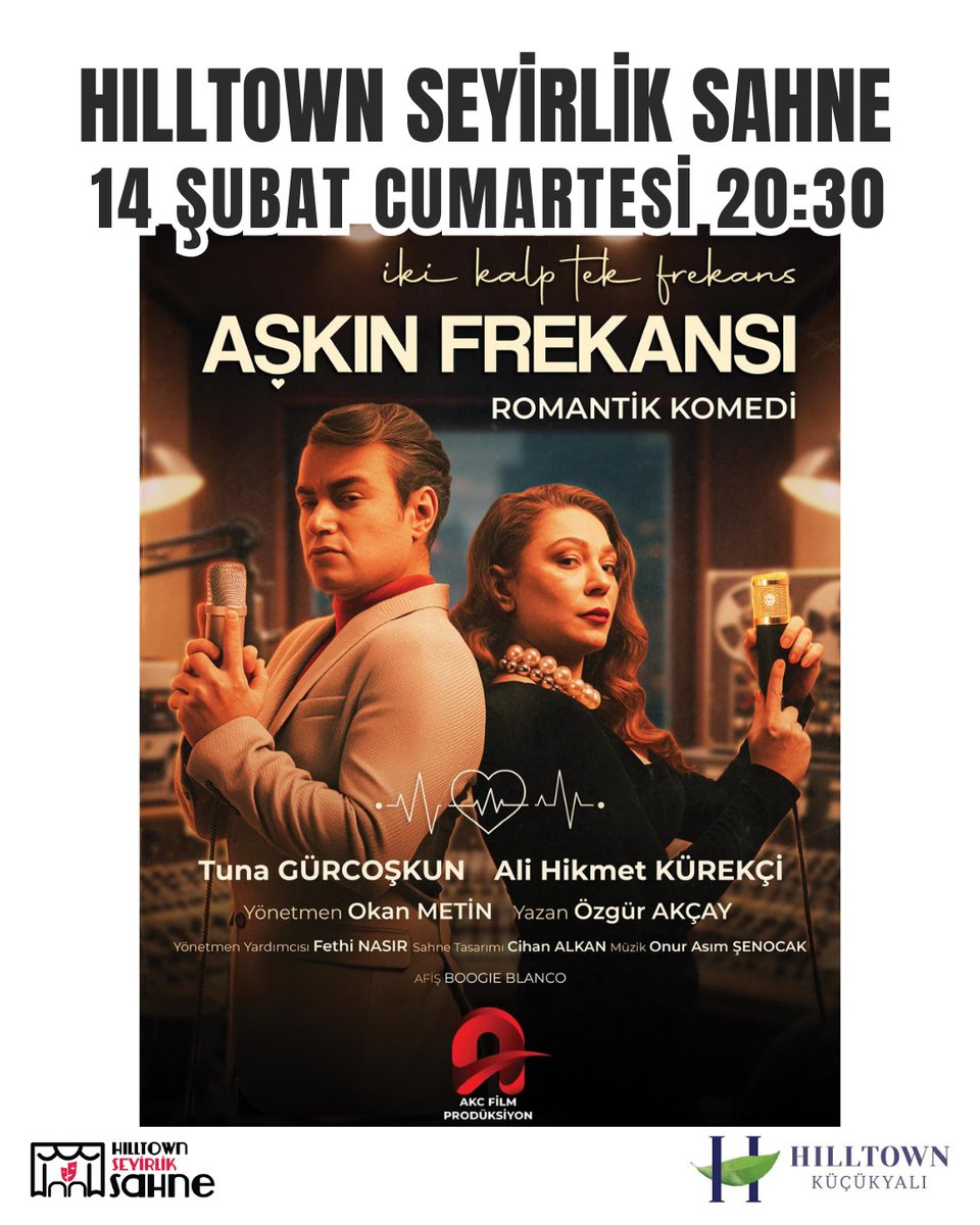 Hilltown Seyirlik Sahne
Hilltown AVM Küçükyalı
#tiyatro #etkinlik #sahne #kültürsanat #SonDakika #hilltownseyirliksahne #hilltownavm #hilltownküçükyalı