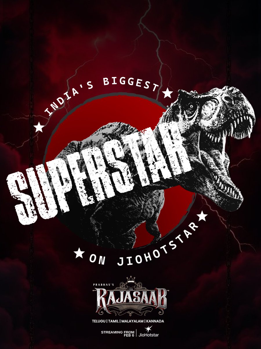 JioHotstarTel_'s tweet image. Evvaru aa seal ni aaparu... ⚠️

Endhukante... AH SEAL NI PUTTINCHINDHE VAADU 🦖🔥

India's Biggest Superstar on JioHotstar! 👑

#TheRajaSaabOnJioHotstar #TheRajaSaab #JioHotstar