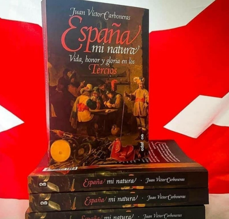 ¡Feliz día de los tercios a todos!
Para conmemorar este día sorteo un ejemplar de «España mi natura. Vida, honor y gloria en los tercios». Para participar solo tienes que:
1. Seguirme a mí y a <a href="/EditorialEdaf/">Editorial Edaf</a> 
2. Darle RT a este post
3. Darle me gusta a este post