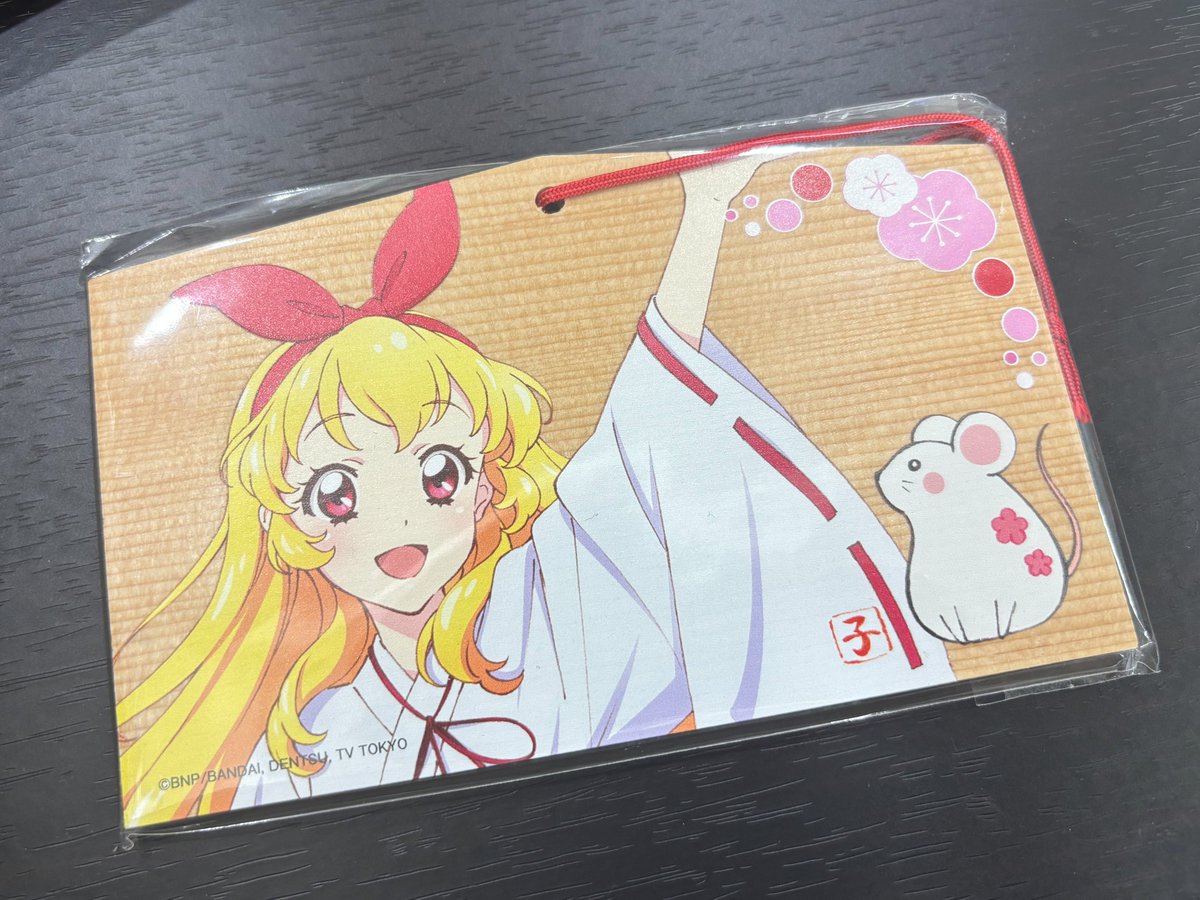 📢入荷情報 📢 オールアイカツ！ミュージアム 絵馬 いちご 入荷しま