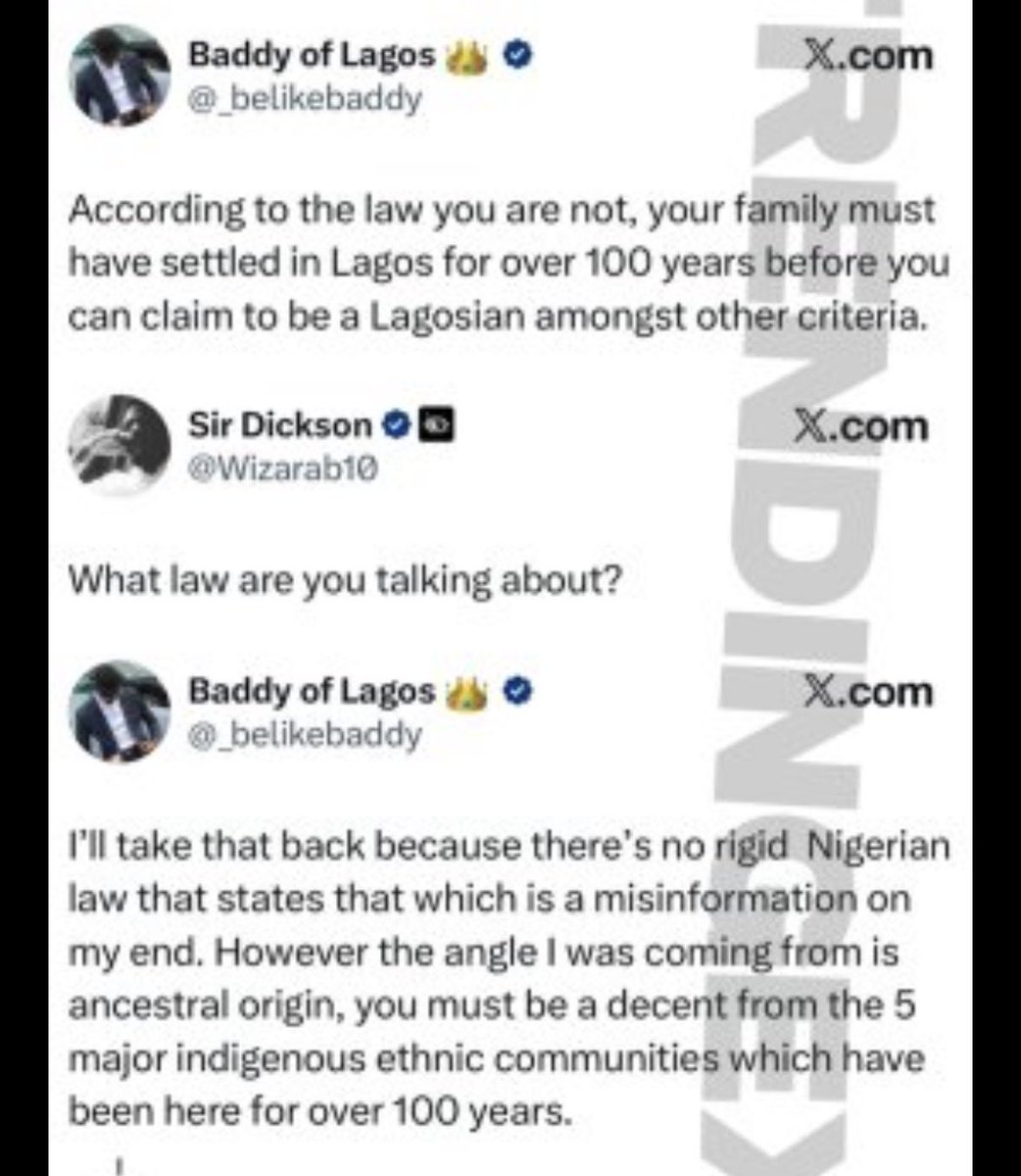 “According to the Law” but “there’s no rigid law”
So according to which law? 😂

Bigotry no let am even factcheck the law before shouting according to a nonexistent lawa