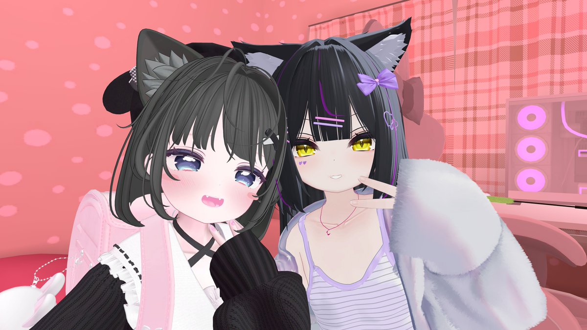 lua_rpvrc's tweet image. 昨日は久々にイベントに行ってきました！
メスガキとおしゃべりできるイベント…！ってことで行ってきたけどいつも通りのムーブしすぎてミラーマッチみたいになってしまった
めちゃ楽しかったです！また行きたい！
#おうちめすがき