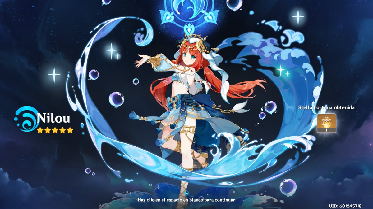 1 semana tarde pero ya tengo mi Nilou C2