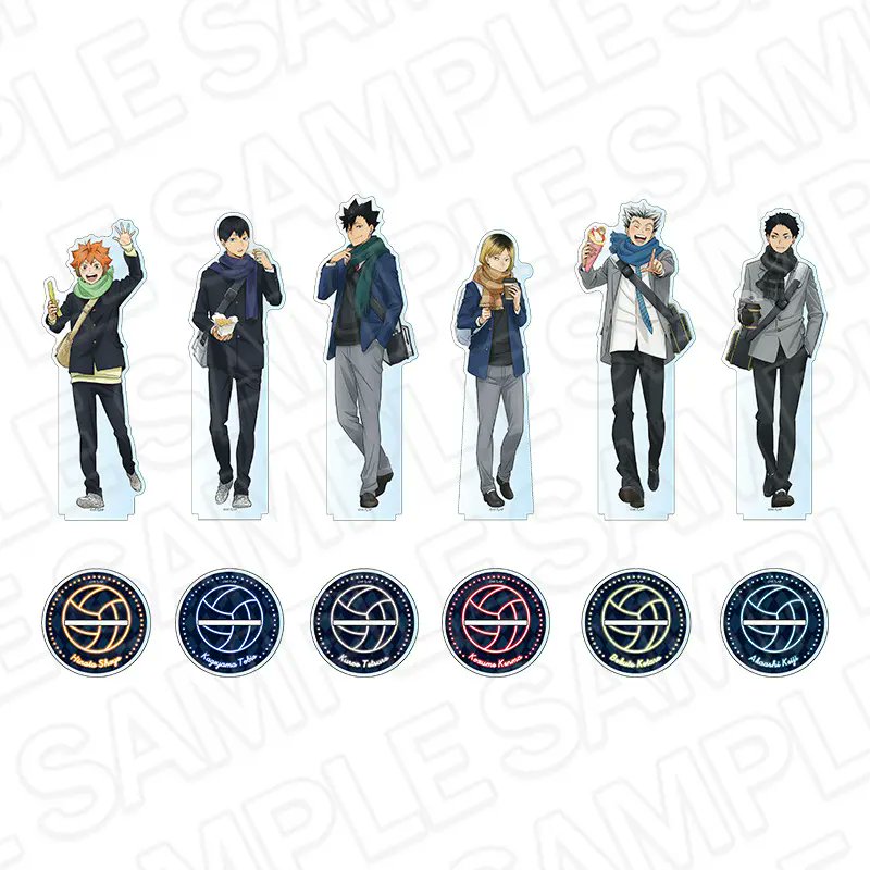 ECサイトにて予約受付開始！ アニメ「ハイキュー!!」 デカアクリル