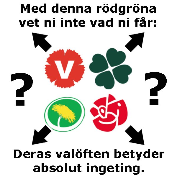 Är Vänsterpartiet och Miljöpartiet regeringsdugliga?

Den frågan är viktig? Det måste finnas krav på de som skall fatta beslut om Sveriges framtid.