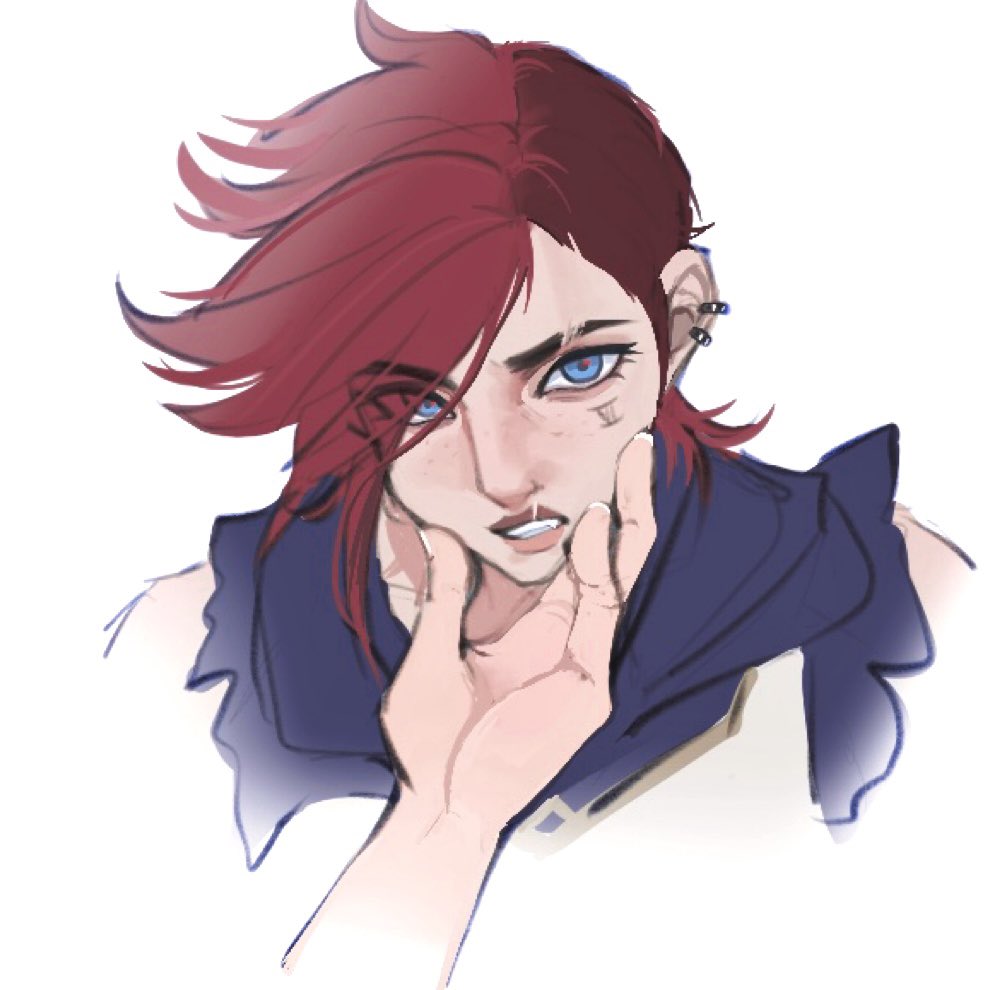 LOVE her bloody look🤤🙂‍↔️im sorry
#Vi #arcane