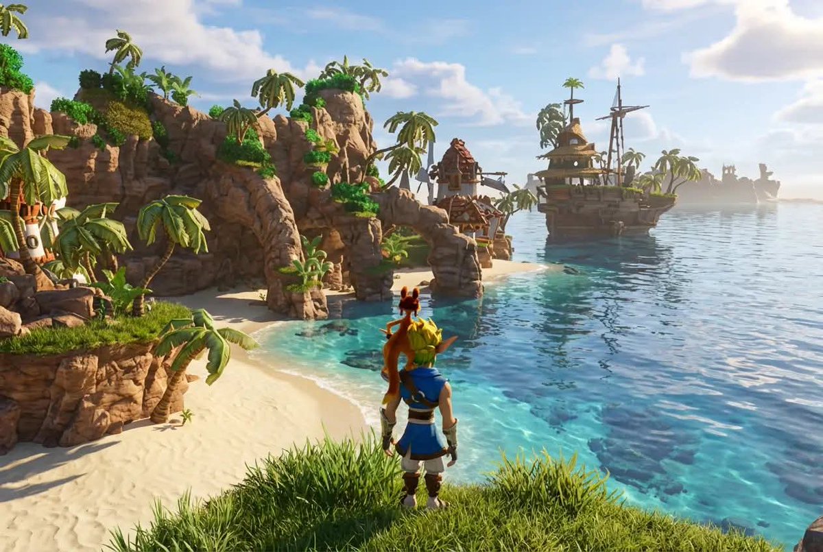 ANTH0NY_AGUILAR's tweet image. Jak and Daxter (PS2) – Remake Concept
A legendary platformer that blended pure adventure, humor, and exploration into something unforgettable 🌴
Originally released in 2001, it became one of the defining icons of the PlayStation 2 era 🎮