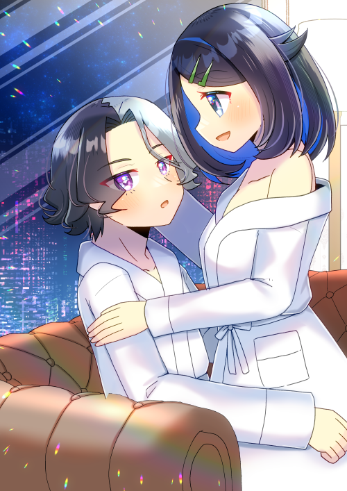 「アニポケのアメジオとリコを描かせて頂きました! Skebリクエスト有難うございま」|ヒヨヨ@skeb募集中のイラスト
