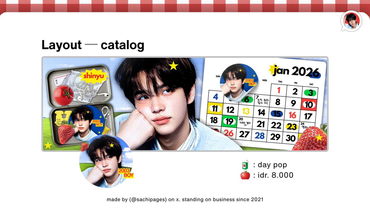 sachipages's tweet image. 𐔌💌 𐦯   help retweet, thanks all–!

            aku lagi open catalog layout by req, form dan tnc bisa dilihat di bio aku yaa  . . .  feel free to dm me if you’re interested   . . 📷  ꒱ ⊹       

tags :: #zonauang