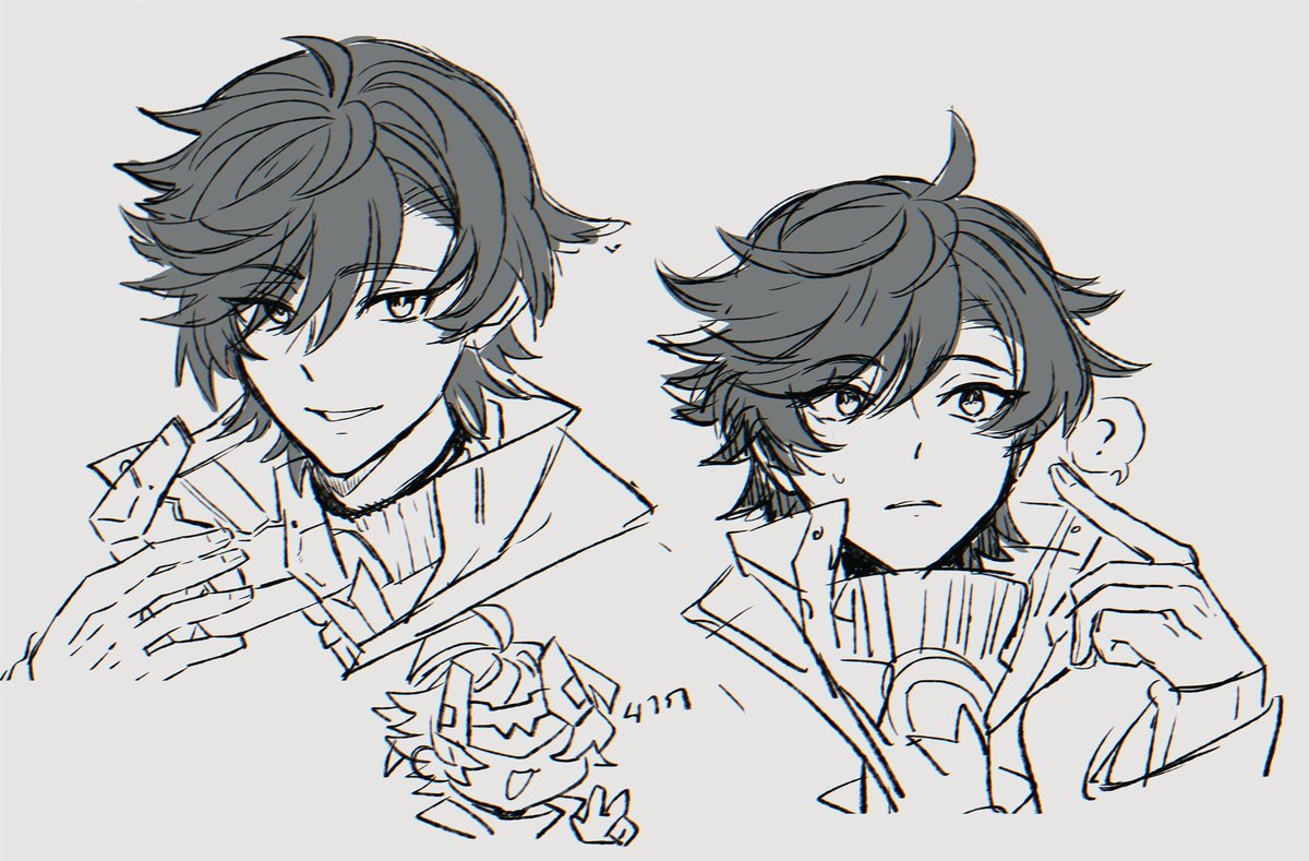 KaitZitt's tweet image. Endmin drawing practice

#ArknightsEndfield