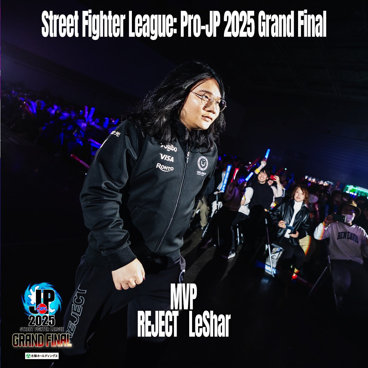 CAPCOM_eSports's tweet image. #SFリーグ Pro-JP 2025 Grand Final MVP

REJECT（@RC_REJECT）
LeShar（@leshar15）

#ストリートファイター6