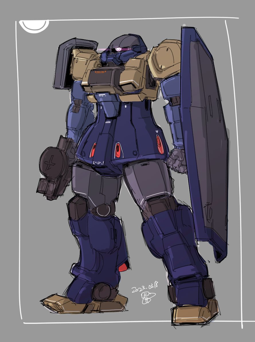 「この連邦に捕獲されて 改修されちゃって 使っちゃう感じのオラザクヨクナイ? #オ」|-moino-のイラスト