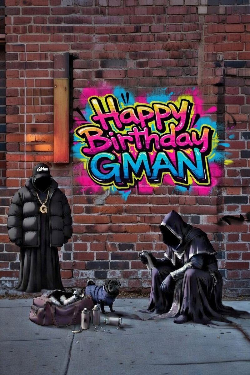 Have a great weekend everyone! 

And a special shoutout to <a href="/Gman__Kings/">👑Gman GraFFiti KiNGS👑 GK NFTS, Crypto & Gaming🕹</a> and his best bud Ninja!