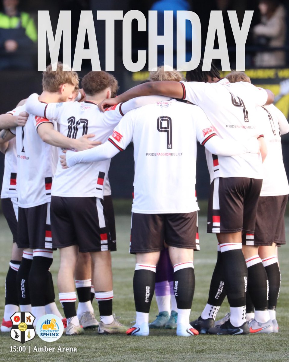 themikesfc's tweet photo. It’s matchday! Today, we host Coventry Sphinx at the Amber Arena❤️ #upthemikes #pridepassionbelief #matchday #boldmerestmichaelsfc #homematch https://t.co/saehitaPPE