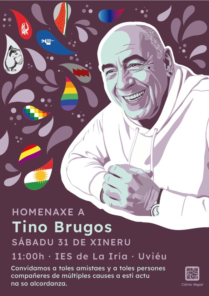 sindicatSTEI's tweet photo. Avui no podem faltar a Uviéu, a l'acte d'homenatge al company Tino Brugos @ConfeIntersindi @SUATEA https://t.co/dJMV8odVS3