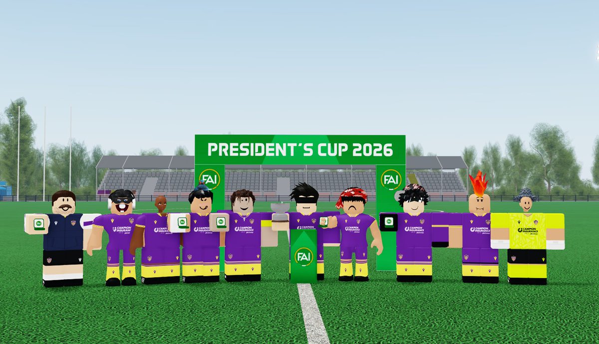 Roblox League Of Ireland tweet media